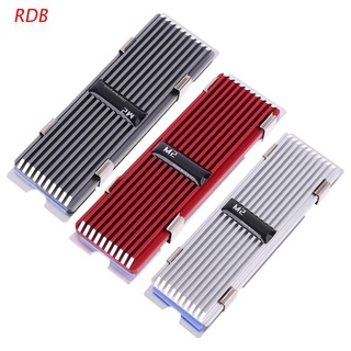 RDB M.2 SSD NVMe Heat Sink heatsink M2 2280 SSD Hard Disk Aluminum Heat Sink with Thermal Pad for PCIe SATA M2 ssd For PC