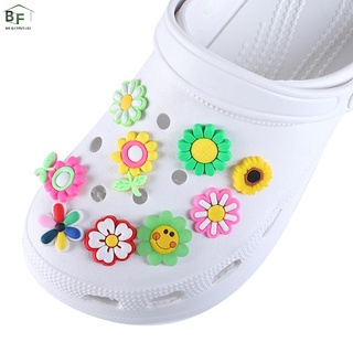 CHARMS Nuevo PVC Jibbitz agujero zapatos accesorio flor hebilla encantos decoración de zapatos