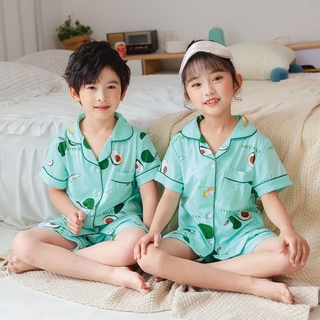 JXMY niños ropa de hogar traje de dibujos animados niños Pijama niños pijamas conjunto de pijamas de verano niñas ropa de dormir