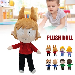 35cm eddsworld peluche juguete suave almohada de dibujos animados lindo peluche muñeca para niños adultos niños niñas