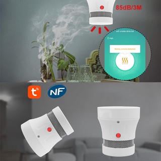 inteligente wifi detector de humo detección de humo sensor app control remoto detector (4)