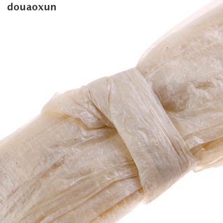 douaoxun 1 pieza cubierta de salchicha de oveja seca natural, piel de seda 2,6 m 28-30 mm cl