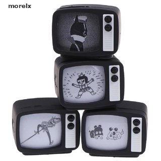 morelx 1:12 casa de muñecas miniatura tv televisión con imagen modelo juguetes accesorios cl