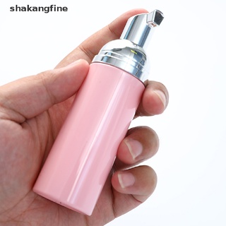 Shbr 1PCS 60Ml botella de espuma rosa brillante jabón mousse dispensador líquido botella Martijn
