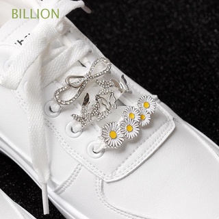 BILLION Personality Shoelace Buckle Shoes Jewelry Shoe Clips Shoe Decorations Women Pearl Gift Butterfly Sweet Flowers Sakura (1)