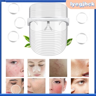 [lyegjhck] 3 LED luz cara levantamiento máscara fotones piel rejuvenecimiento Anti-envejecimiento máscara Facial