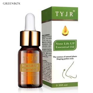 Greenbox 10 ml Nariz levantador aceite esencial Alturaen Slimming Nasal hueso masaje removible