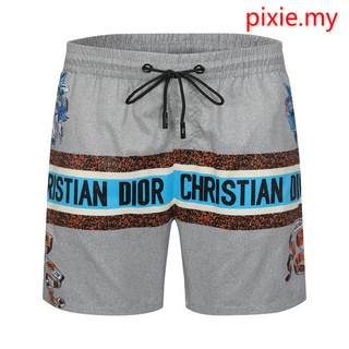 Calidad Genuina Christian Dior Pantalones Cortos De Los Hombres casual De Playa