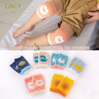 GNCY 1 Pair Cartoon Knee Pads Protector Infants Toddlers Safety Kneepad Baby Non-slip Kneecap Cute Leg Warmers Girls Boys Cotton Crawling Elbow