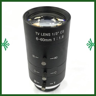 6= lente de vídeo CCTV ZOOM Manual 6-60 mm CS lente de montaje para microscopio Industrial