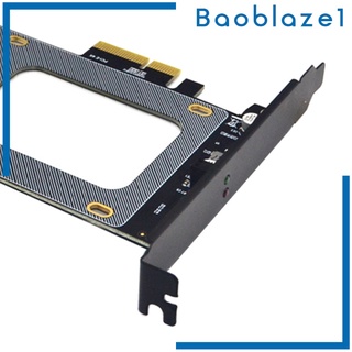 [BAOBLAZE1] Tarjeta de expansión PCI-E 4X a U.2 SFF-8639 PCI-E/SATA/SAS para PC de escritorio (6)