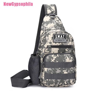 [NewGypsophila] Nuevos hombres camuflaje bolsas de hombro Crossbody bolsas de los hombres robo bolsa de pecho escuela de verano viaje corto mensajeros bolsa (1)