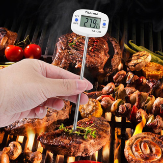 [nueva llegada] termómetro de alimentos LCD sonda de cocina barbacoa parrilla leche Temp probador