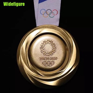 [M] Replica juego olímpico Team World s medalla de oro con cinta