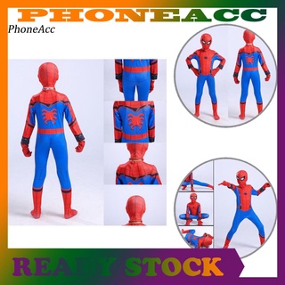 Phoneacc Easy-carrying Cosplay disfraz película personaje Spider Man disfraz suave para el juego