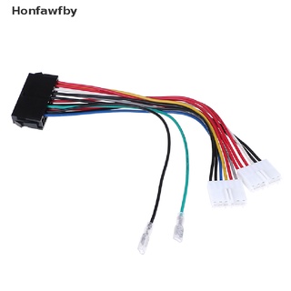 honfawfby 20p atx a 2 puertos 6pin at psu convertidor cable de alimentación para ordenador 286 386 486 586 *venta caliente