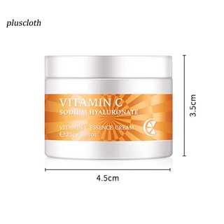 < Pluscloth > Extracto Natural De La Cara Iluminar Crema Hidratante Vitamina C Manchas Eliminar Oscuras Para Mujer (4)