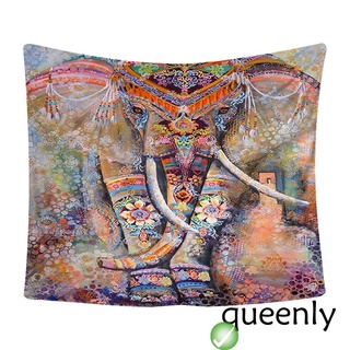 ♀Ul❈Tapiz reutilizable estilo Mandala indio, manta de pared suspendida diaria con patrones de una sola cara