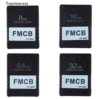 [topinterest] fmcb free mcboot card v1.953 para cualquier fat ps2 playstation2 tarjeta de memoria opl.