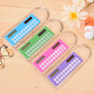 seabed Colorful Student Mini Portable Solar Energy Calculator Office Stationery seabed (3)
