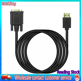 AM* 1080P HDMI-compatible to VGA Cable Adapter Connector High Clarity TV PC Monitor Video Accessories