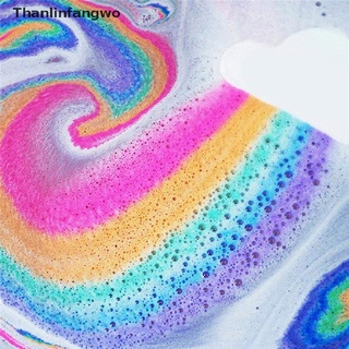 [tfnl] arco iris nube bomba de baño sal exfoliante hidratante burbuja baño bomba bola asf