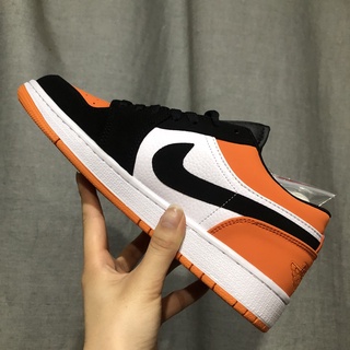 venta caliente sb x air jordan 1 bajo aj1 negro/naranja zapatos de entrenamiento nike zapatos para correr (6)