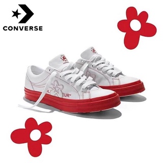 Converse2566 X Golf Le Fleur una estrella Converse Xiaohua Joint clásico Casual zapatos de los hombres zapatos de las mujeres zapatos de pareja modelos Campus zapatillas de deporte