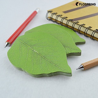 flo creative simulation leaf notebook marcador pegatina bloc de notas adhesivas
