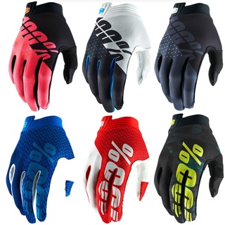 100% iTRACK Gloves Motocycle Motocross MTB Bike Gloves