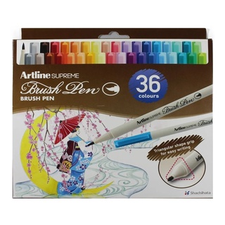 Artline Supreme Brush Penr 36 Colores