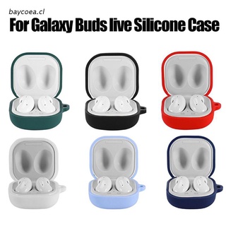 bay - funda protectora lavable a prueba de polvo de silicona para auriculares galaxy-buds live