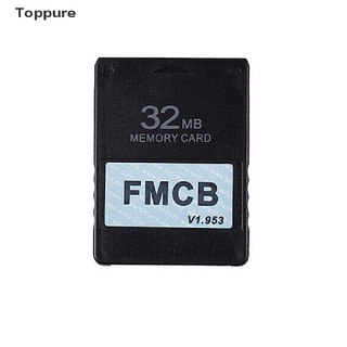 [toppure] fmcb free mcboot tarjeta v1.953 para cualquier fat ps2 playstation2 tarjeta de memoria opl.