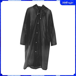 Unisex Raincoat Rain Coats Poncho with Hood Adult Running Walking Rainwear (6)