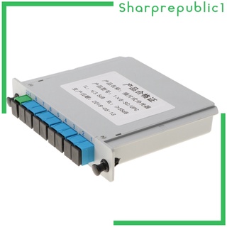 [shpre1] 18 divisor PLC tipo divisor de fibra óptica con conector SC-UPC