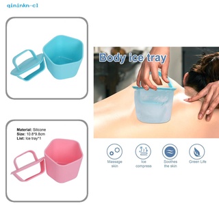 qininkn Silicone Ice Contour Roller Cold Therapy Ice Cube Trays Reduce Acne for Girl