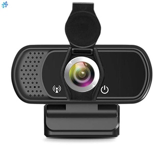 cámara 1080p con soporte y cubierta protectora de alta definición webcam pc portátil