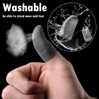 shkas 1 par de guantes de dedo transpirables a prueba de sudor para juegos bling