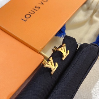 Louis Vuitton Brinco Prata S925 Silver Femininos Bijuteria Moda E Criativo Retro Lv Brincos Divertidos Simples Earring Pendant Earrings Accessory Women's Dangler Jewelry (1)
