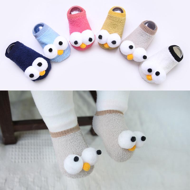 ì _i calcetines de algodón antideslizantes para bebés/recién nacidos/niños