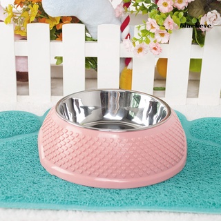 Be-1 Set alimentador de gato estilo corazón antideslizante fácil de limpiar perro alimentador tazón para gatito (7)