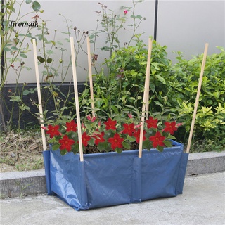 fm herramienta de jardinería bolsa de plantación de plantas vegetales bolsa de crecimiento de gran capacidad para balcón