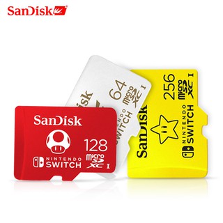 Nuevo SanDisk 256gb Tarjeta micro sd u3 128gb De Memoria flash 4k ultra hd tf original Para nintendo switch
