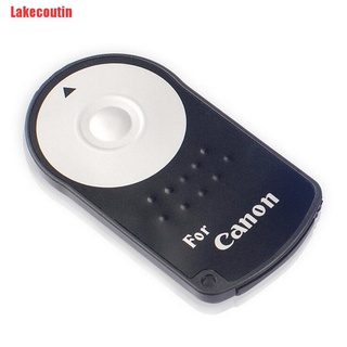 lakecoutin rc6 ir - mando a distancia inalámbrico para cámara digital canon eos 6d 700d rebel t5i (1)