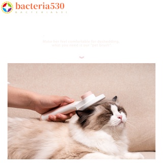 bacteria530 Stainless Steel Needle Pet Comb Cat Dog Hair Removal Brush Self-cleaning Comb