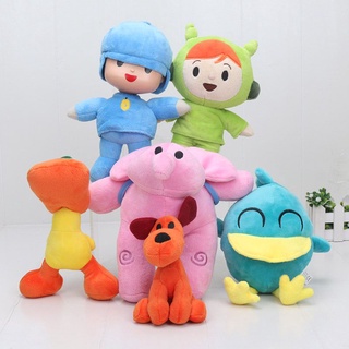 In stock!!!Regalo para niños POCOYO Elly & Pato & POCOYO & Loula peluche juguetes lindos muñecas peluche figura juguete16-30cm