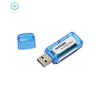 HIK portátil 4 en 1 lector de tarjetas de memoria Multi USB 2.0 para tarjeta SD/TF/T-Flash/M2