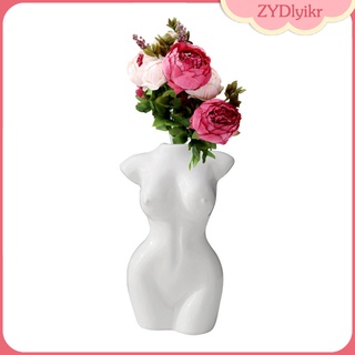 florero de cerámica para el hogar, plantas de interior, maceta, jarrones, moderno, adorno de estatua