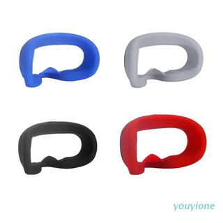 YYO suave Anti-sudor de silicona máscara de ojos caso de la cubierta de la piel para Oculus Quest VR gafas de la cara cubierta de la almohadilla