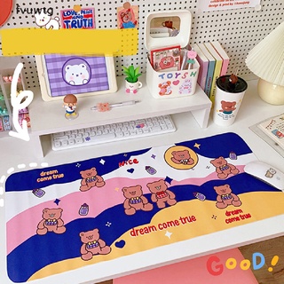 Fvuwtg Cute mouse pad waterproof desktop oil-proof anti-skid table mat game writing pad CL